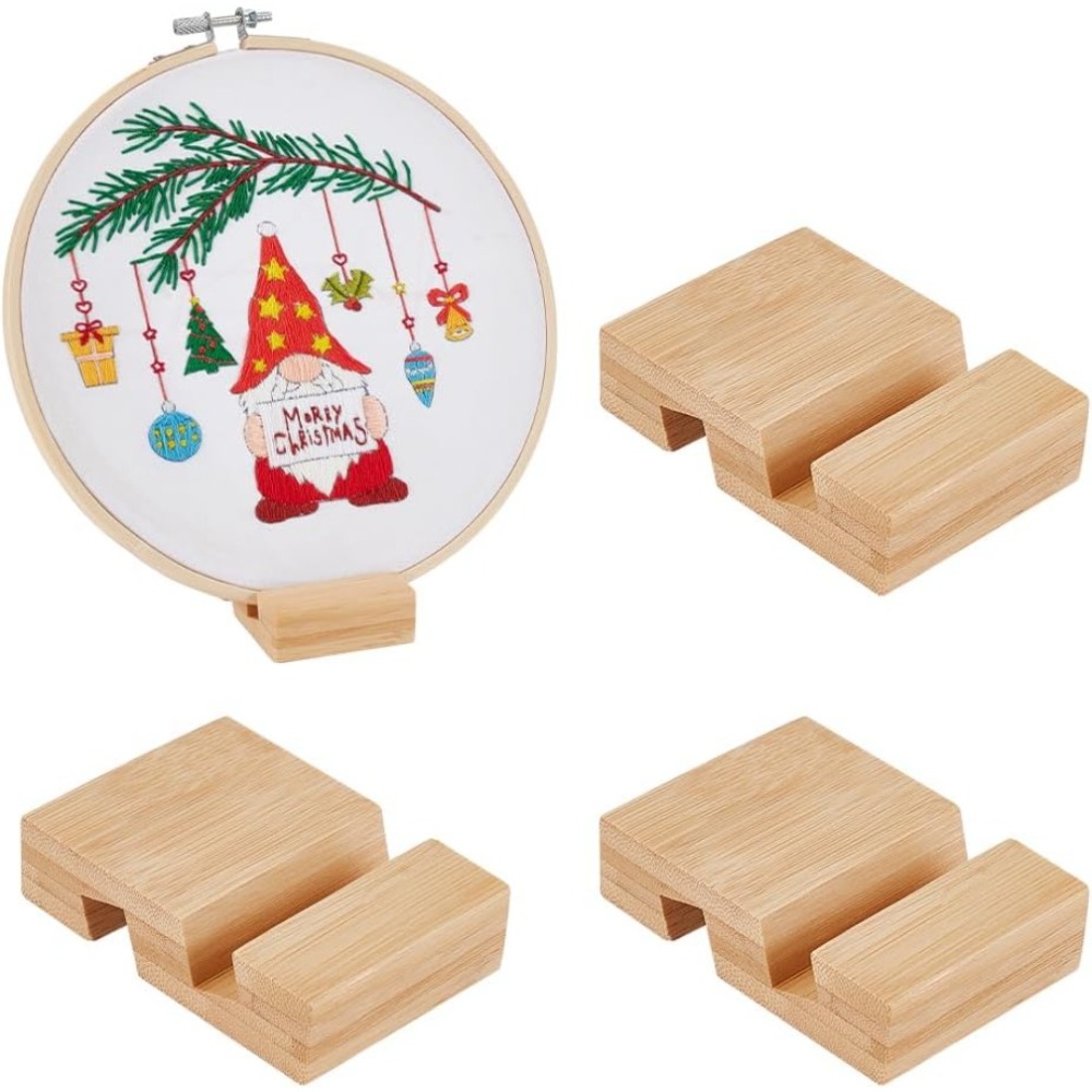 Embroidery Hoop Square - 4 stuks borduurring houten basis borduurring