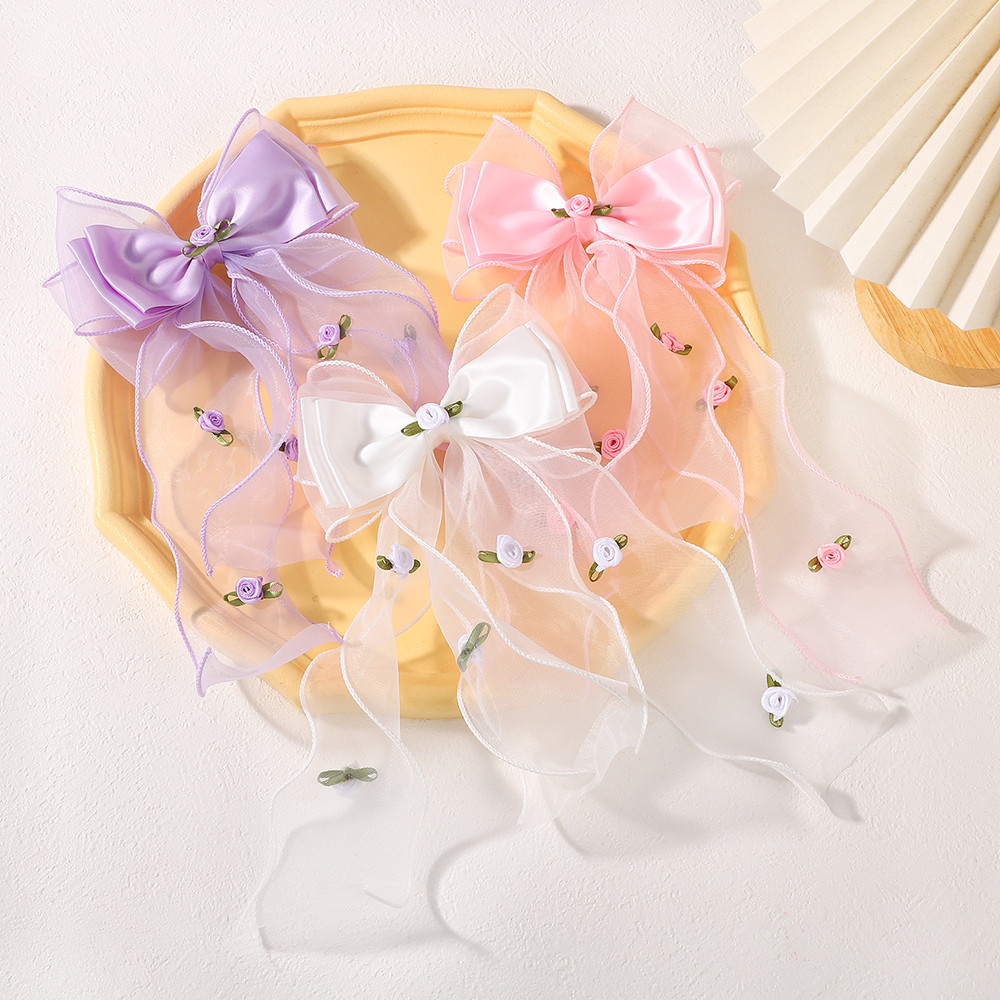 Embroidery Love - 1 stks Leuke Bloem Borduren Haarspeldjes