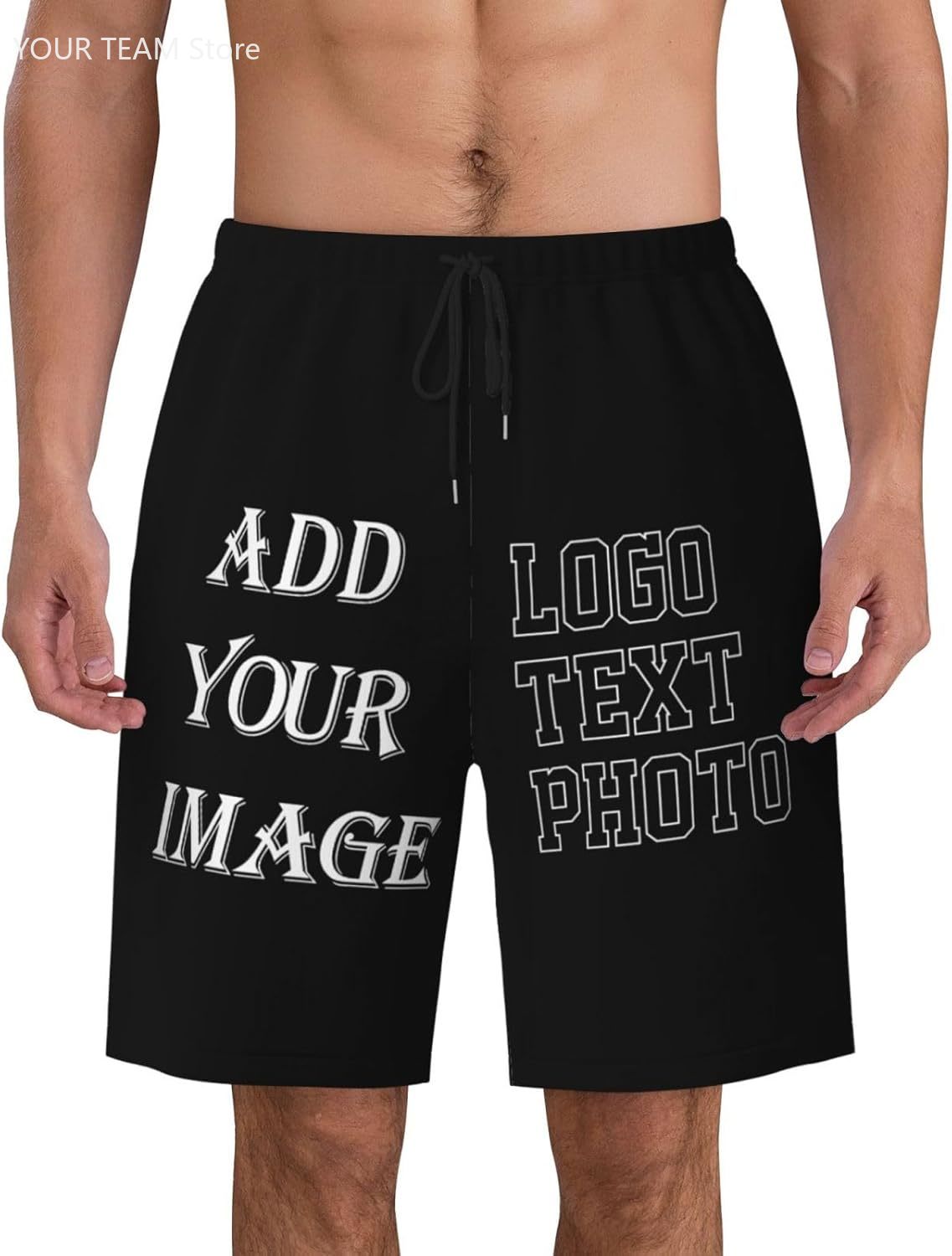Embroidery Design Logo - Op maat gemaakte shorts voor heren