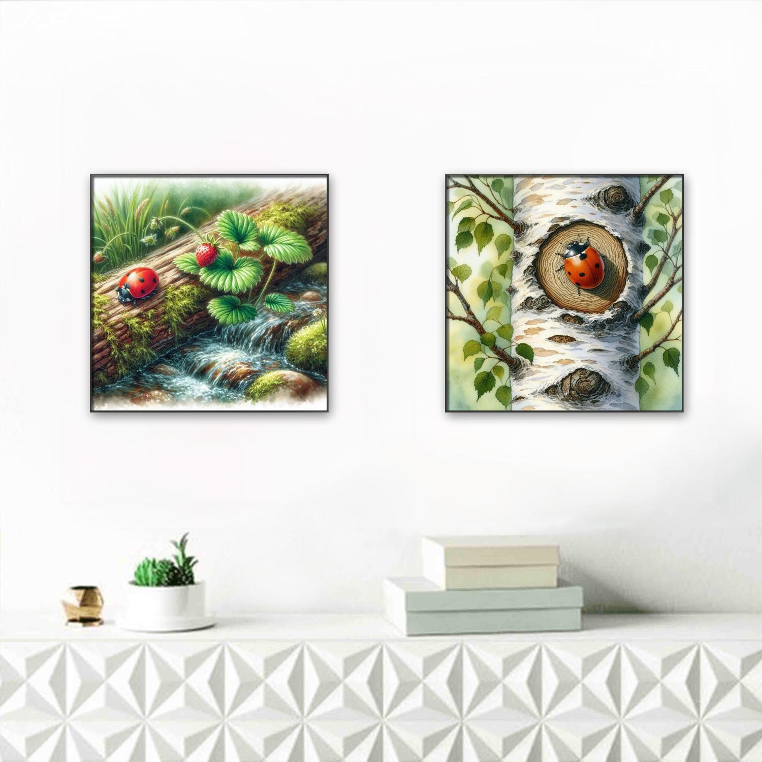 Nieuwe lieveheersbeestje insec - Embroidery Lady Bug recensie en prijs