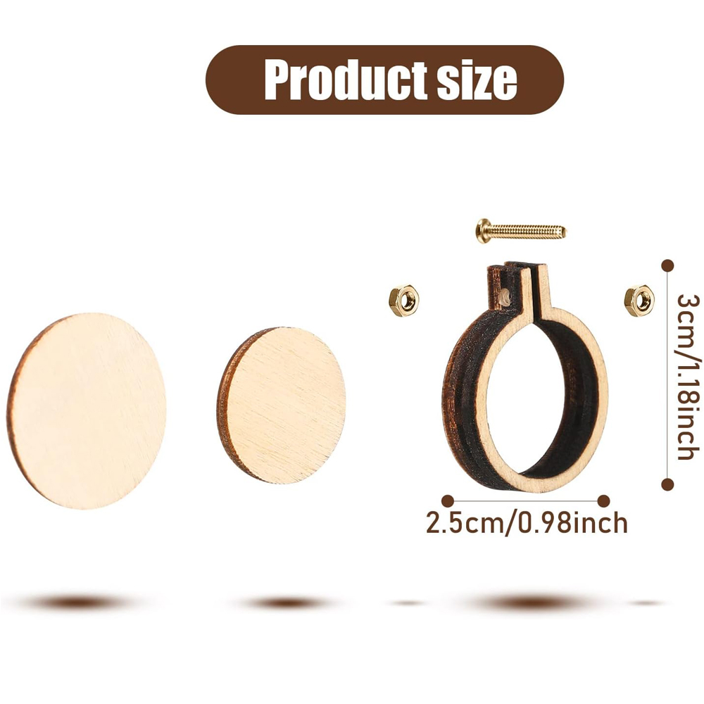 10 stks/set Houten Mini Bordur - Embroidery Hoop Square recensie en prijs