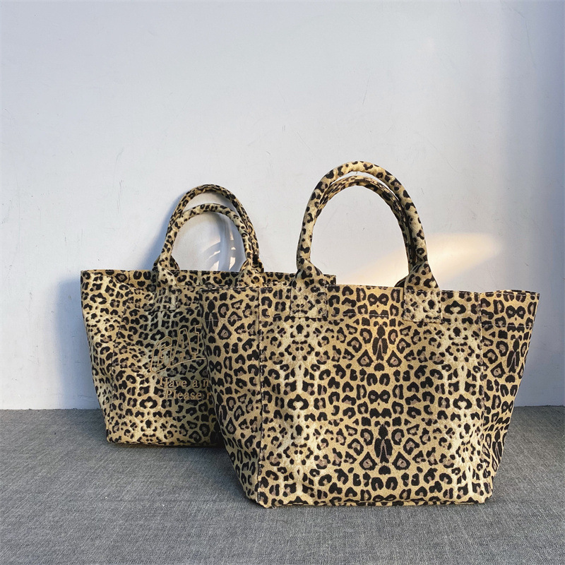 Unisex canvas draagtas met lui - Embroidery Canvas recensie en prijs