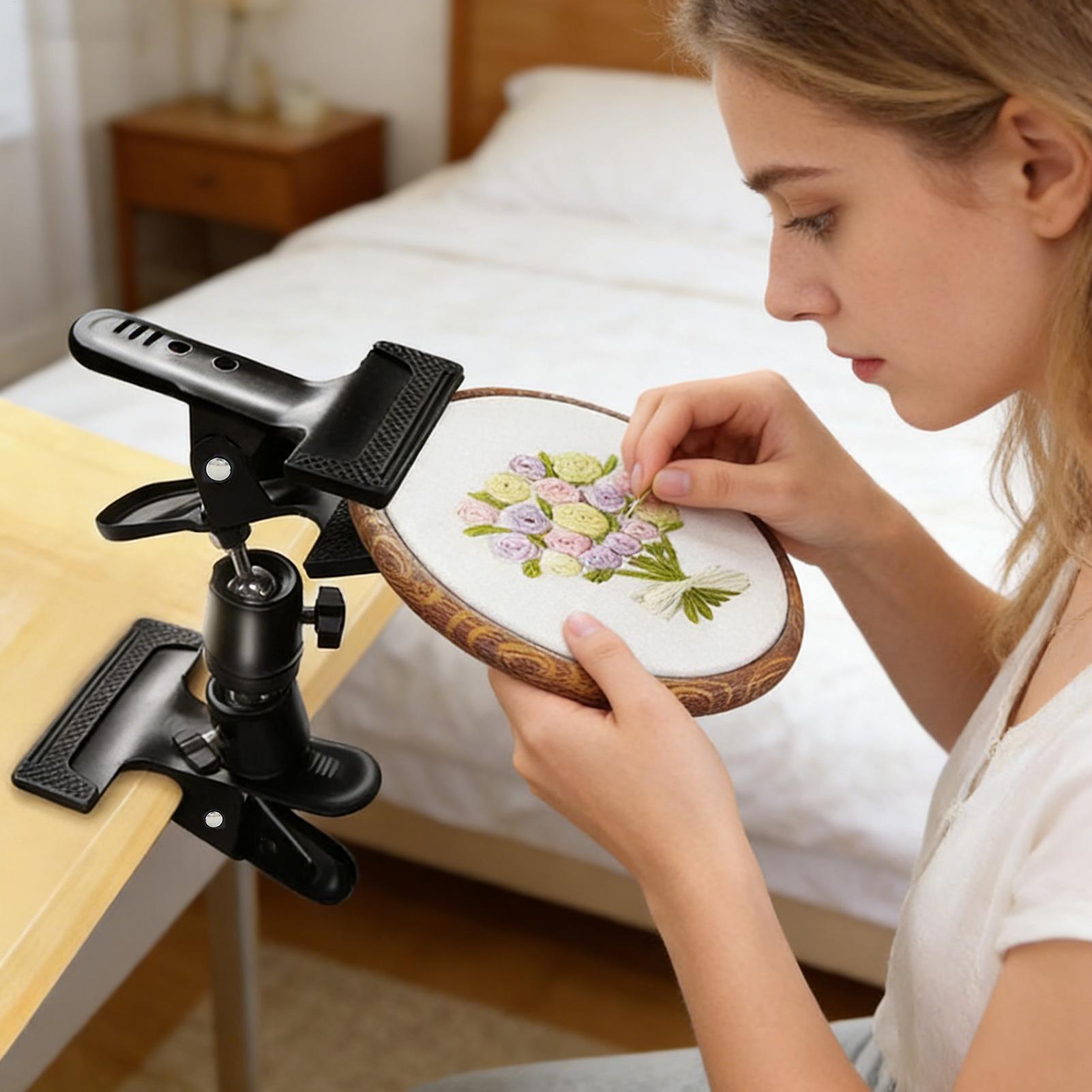 Borduurhouder, zwaar, verstelb - Embroidery Hoop Square recensie en prijs