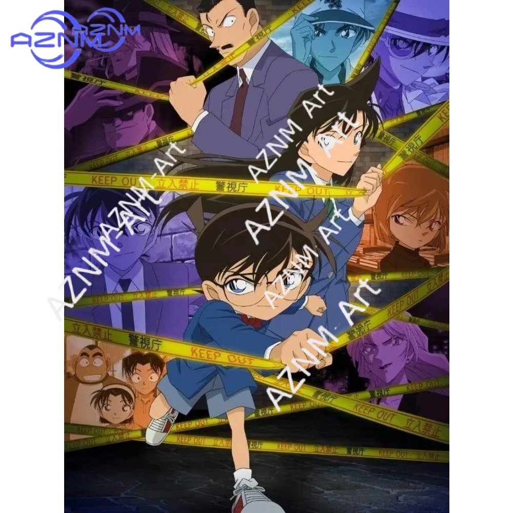 1pc detective conan diamant sc - Embroidery Canvas recensie en prijs
