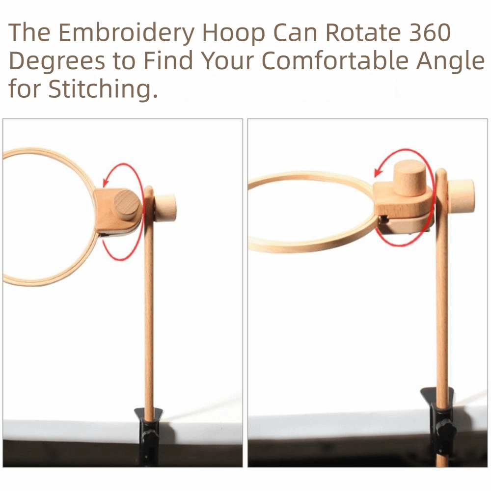 Beukenhouten borduurraam met l - Embroidery Hoop Square recensie en prijs