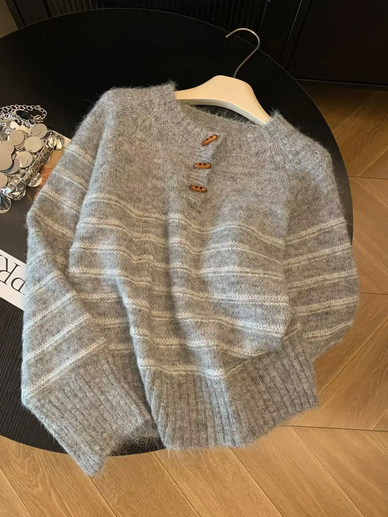 Herfst Winter Dames gestreepte - Embroidery Origin recensie en prijs