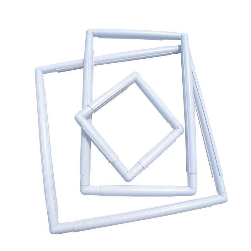 Vierkante vorm borduurraamset  - Embroidery Hoop Square recensie en prijs