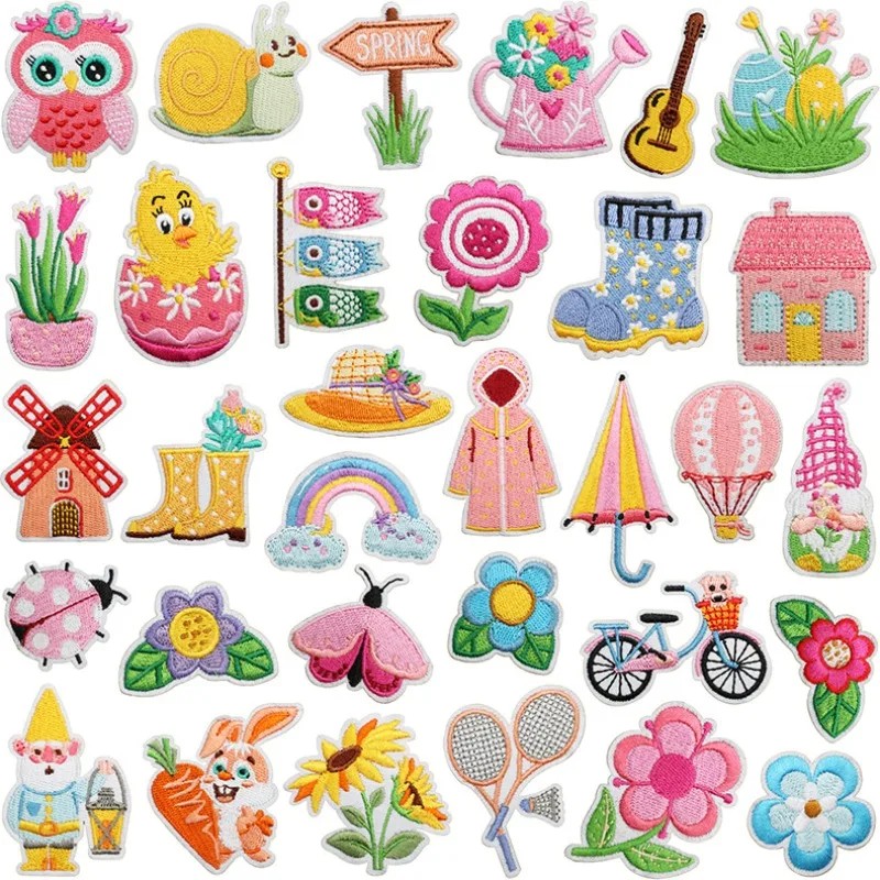10/20PCS Bulk Lente Thema Bord - Embroidery Lady Bug recensie en prijs