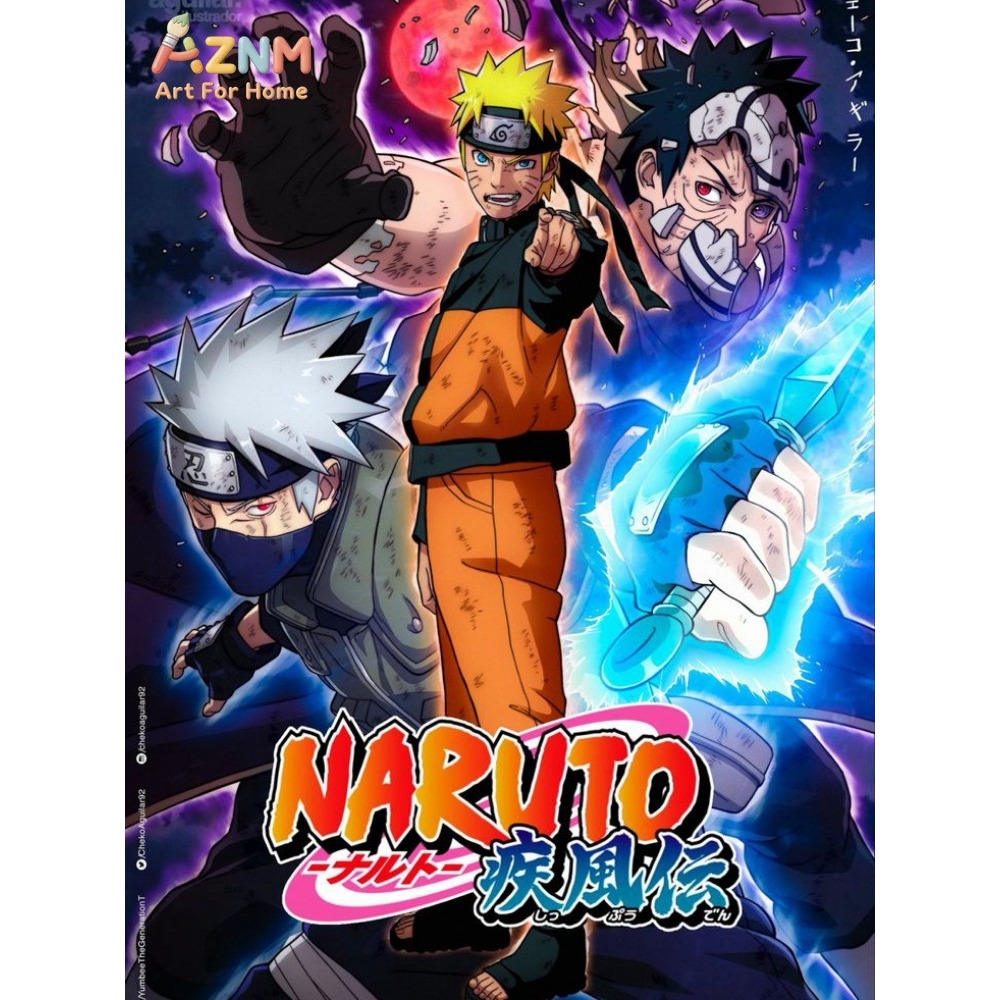 Frameloze 1pc Naruto Class Sev - Embroidery Canvas recensie en prijs