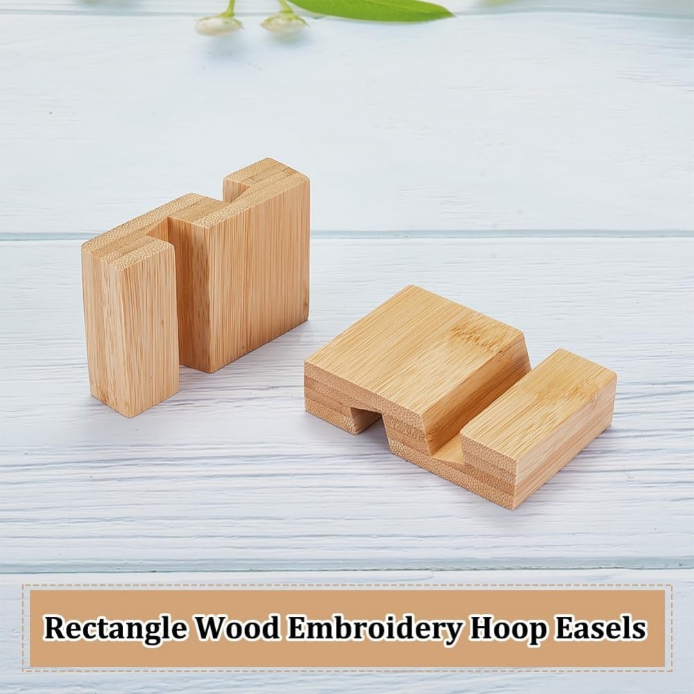 4 stuks borduurring houten bas - Embroidery Hoop Square recensie en prijs