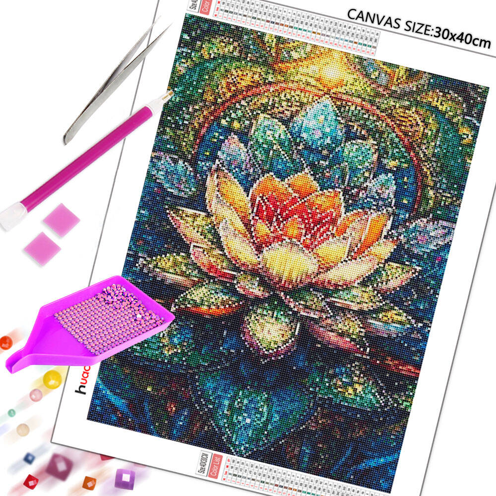 Huacan volledige vierkante ron - Embroidery Hoop Square recensie en prijs