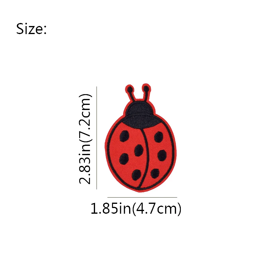 Patches Voor Kleding Ijzer Op  - Embroidery Lady Bug recensie en prijs