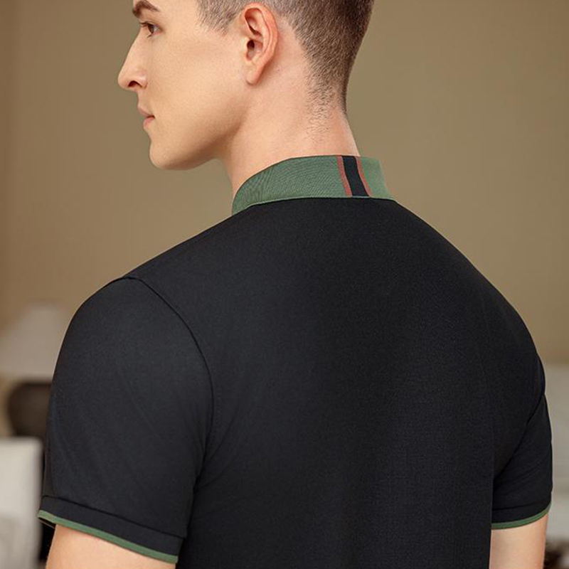 Poloshirt met kleurblokken - G - Embroidery Design Logo recensie en prijs