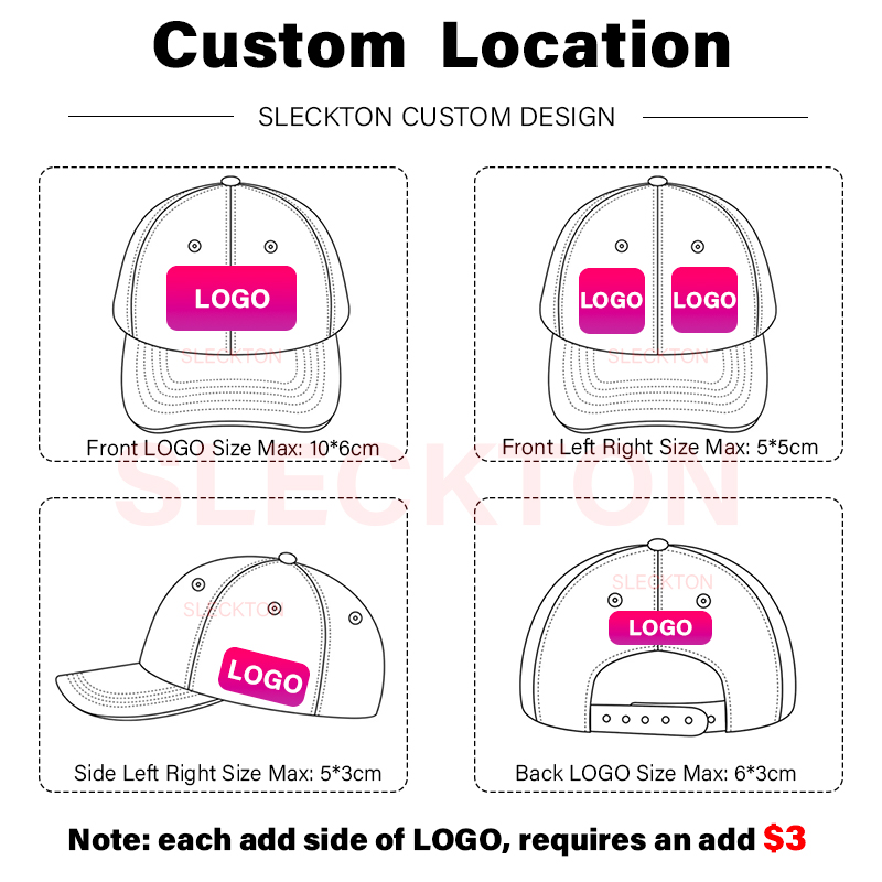 SLECKTON Custom Logo Baseball  - Embroidery Design Logo recensie en prijs