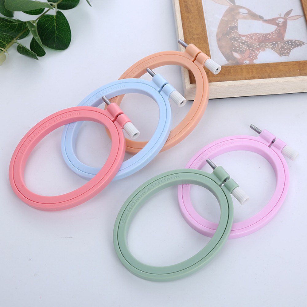 Ovale/vierkante plastic borduu - Embroidery Hoop Square recensie en prijs