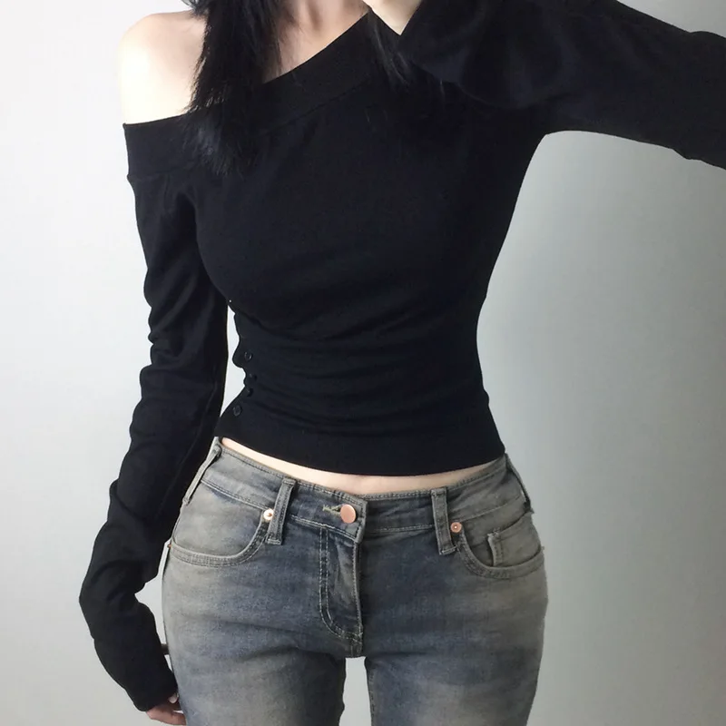 Y2K vintage geplooid T-shirt m - Embroidery Origin recensie en prijs