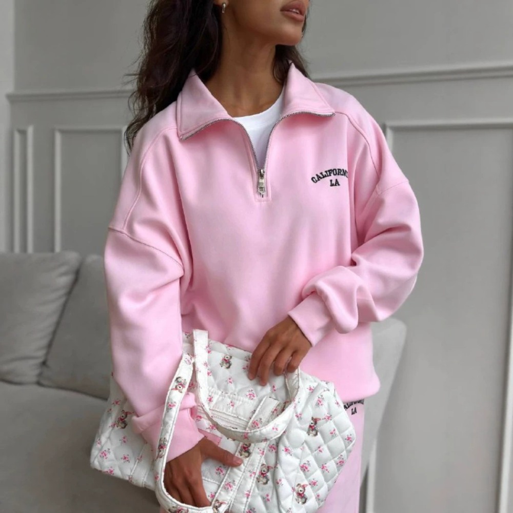 Sportieve stijl hoodie met geb - Embroidery Origin recensie en prijs