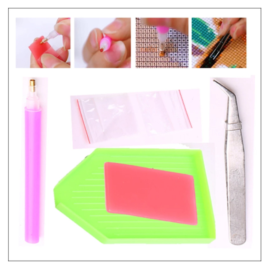 Grote Wolf Running Diamond Sch - Embroidery Running Stitch recensie en prijs